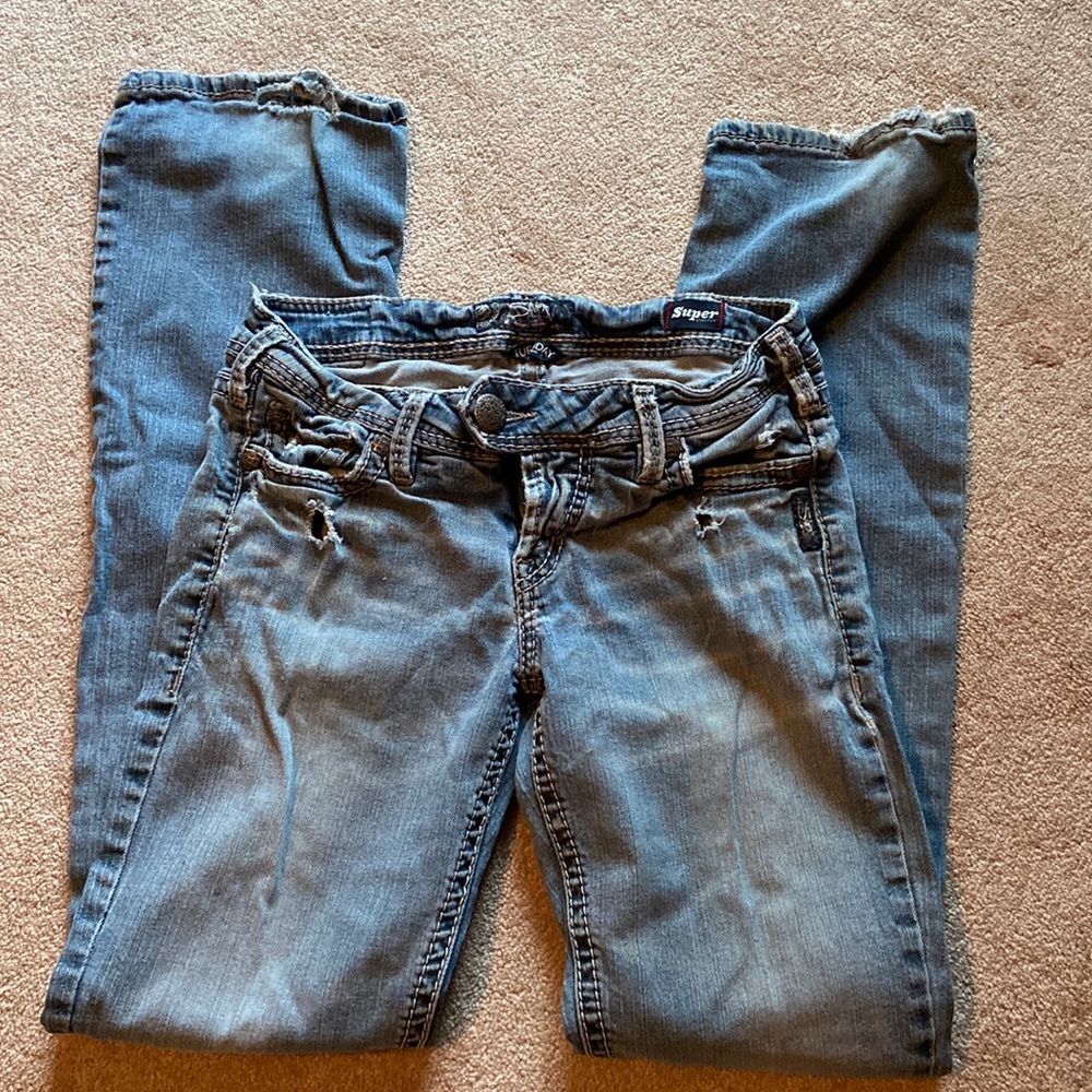 Silver Tuesday low slim bootcut jeans